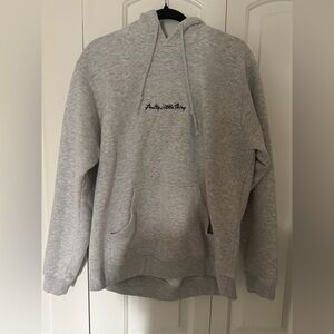 PrettyLittleThing Grey Crewneck Hoodie Sweatshirt